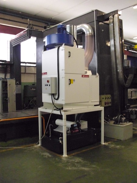 AR Filtrazioni | Filtrazione industriale fresatrice portatile ed alesatrice. Eliminazione nebbie oleose