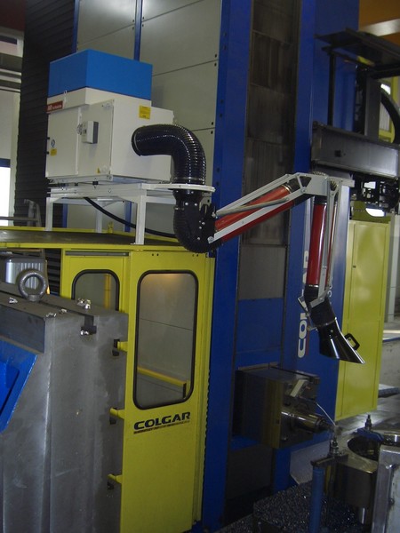 AR Filtrazioni | Filtrazione industriale fresatrice portatile ed alesatrice. Eliminazione nebbie oleose